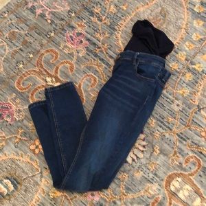 Over the bump jeans